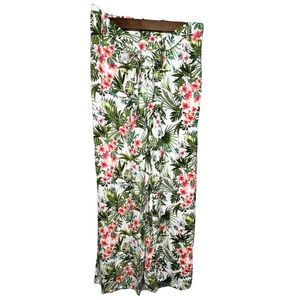 NWT Joe Benbasset Wide-legged Flowy Floral Pants